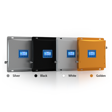 Dual Band Smart Mobile Signal Booster - 65-75dBi Gain, 5-Band Support (850/900/1800/1900/2100/2600MHz)