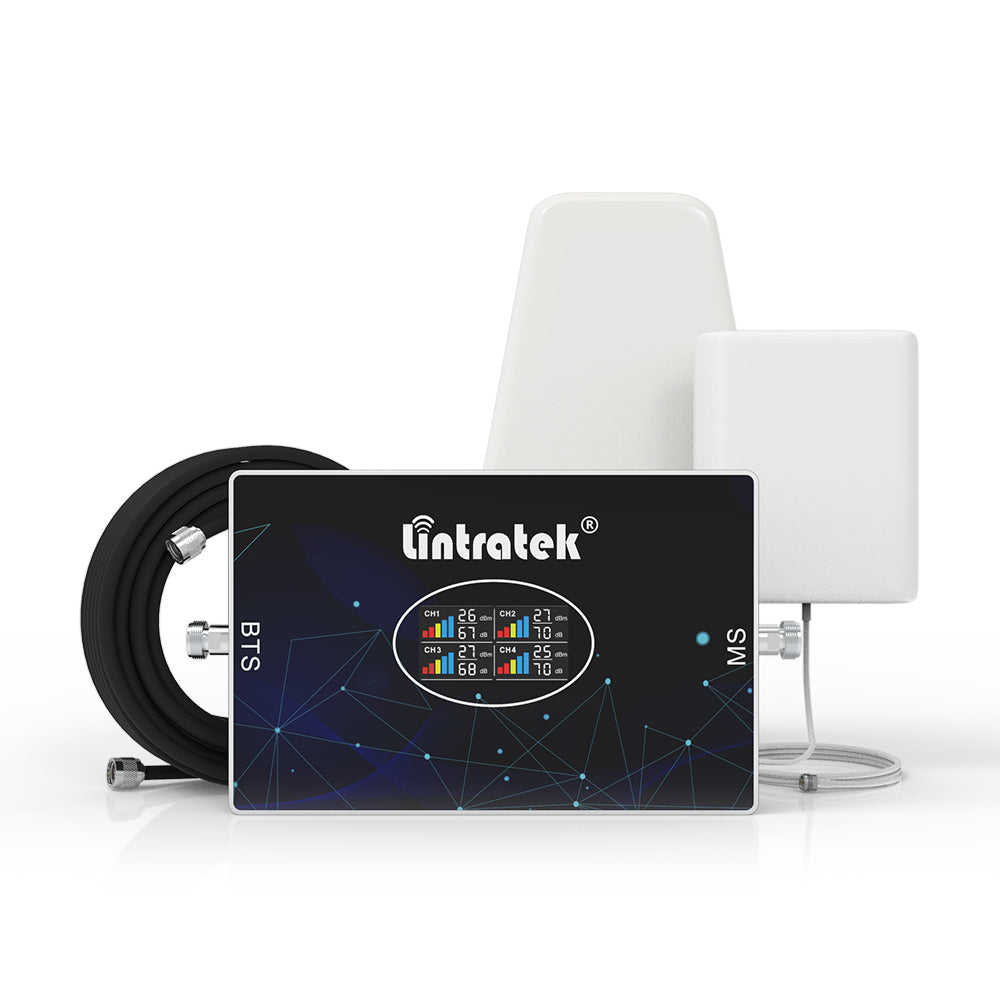 Tri-Network 4G Mobile Signal Booster for Australia – Compatible with Telstra, Optus & Vodafone | 68dB Gain | 850/900/1800/2100MHz